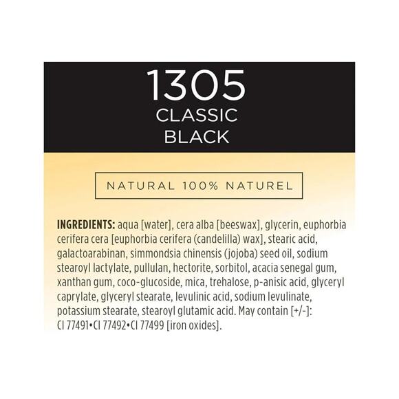 Burts Bees Nourishing Mascara - Pick Color (1310 Black Brown 1305 Classic Black) - Picture 9 of 10